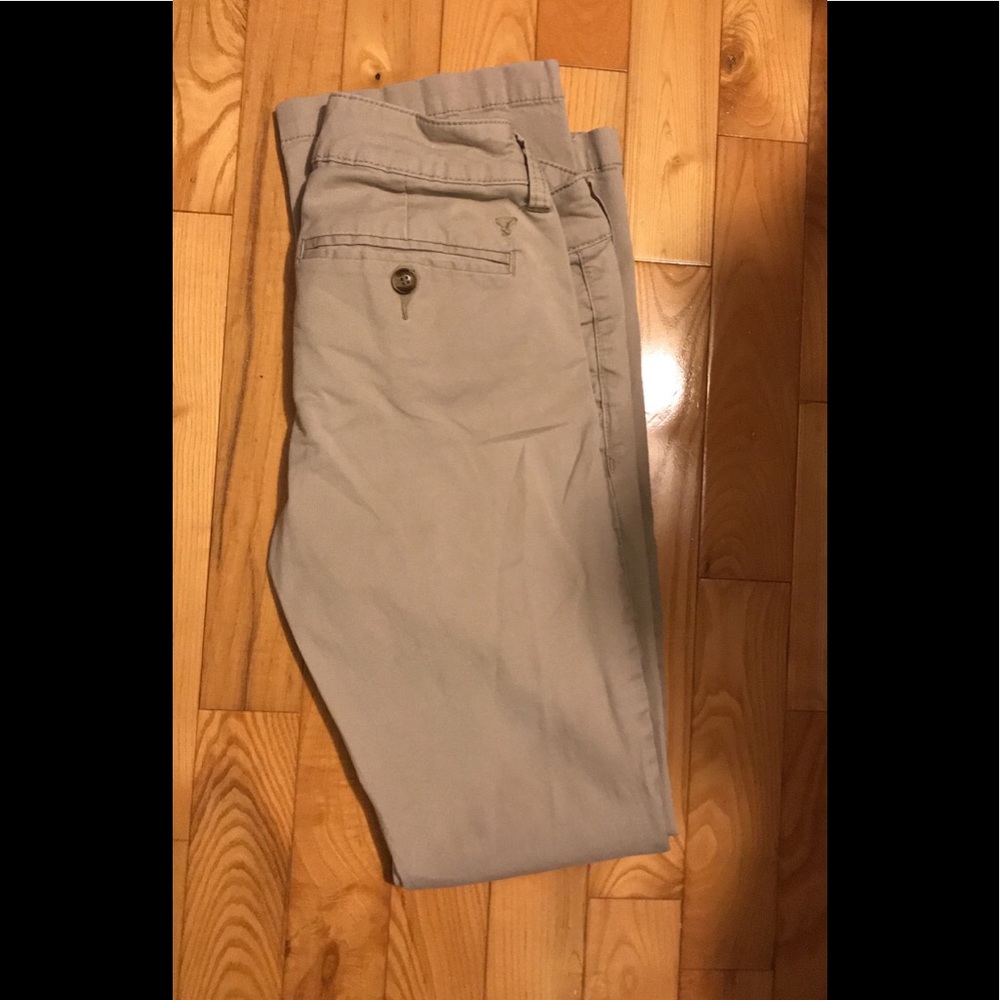 American Eagle tan dress pants